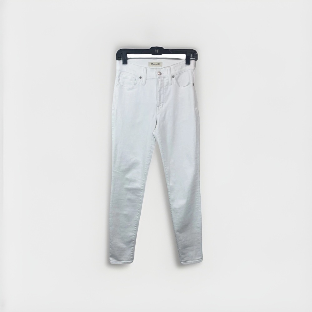 Madewell‎ 9" High-rise Skinny Jeans White Size 26